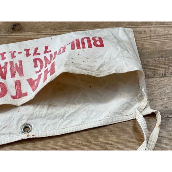 Vintage lumber company waist apron: vintage Advertising workwear - Picture 7 of 8